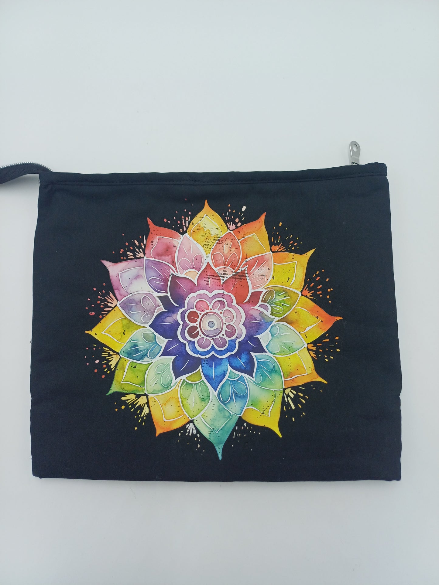 Clearbag Größe S mit Blume DTF-DRUCK