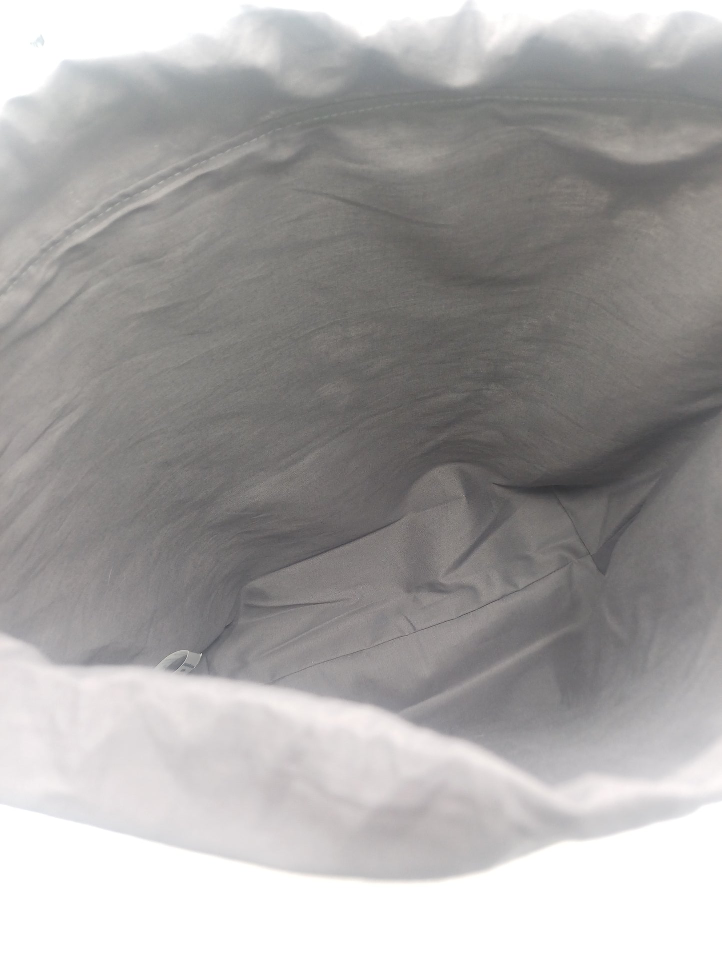 große Projectbag "greyisch" mit Kordelzug