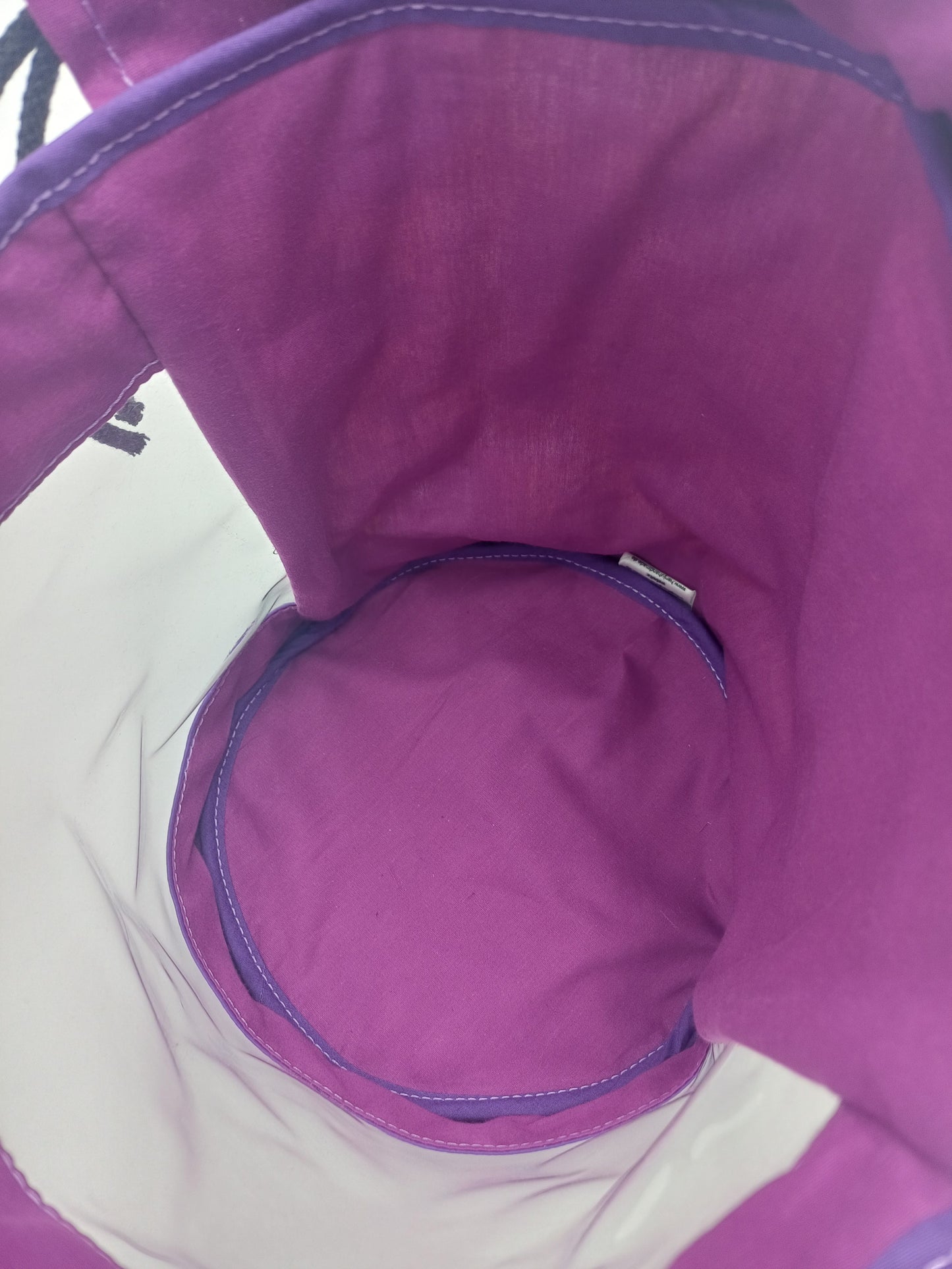 Clearbag runde Form Crazy