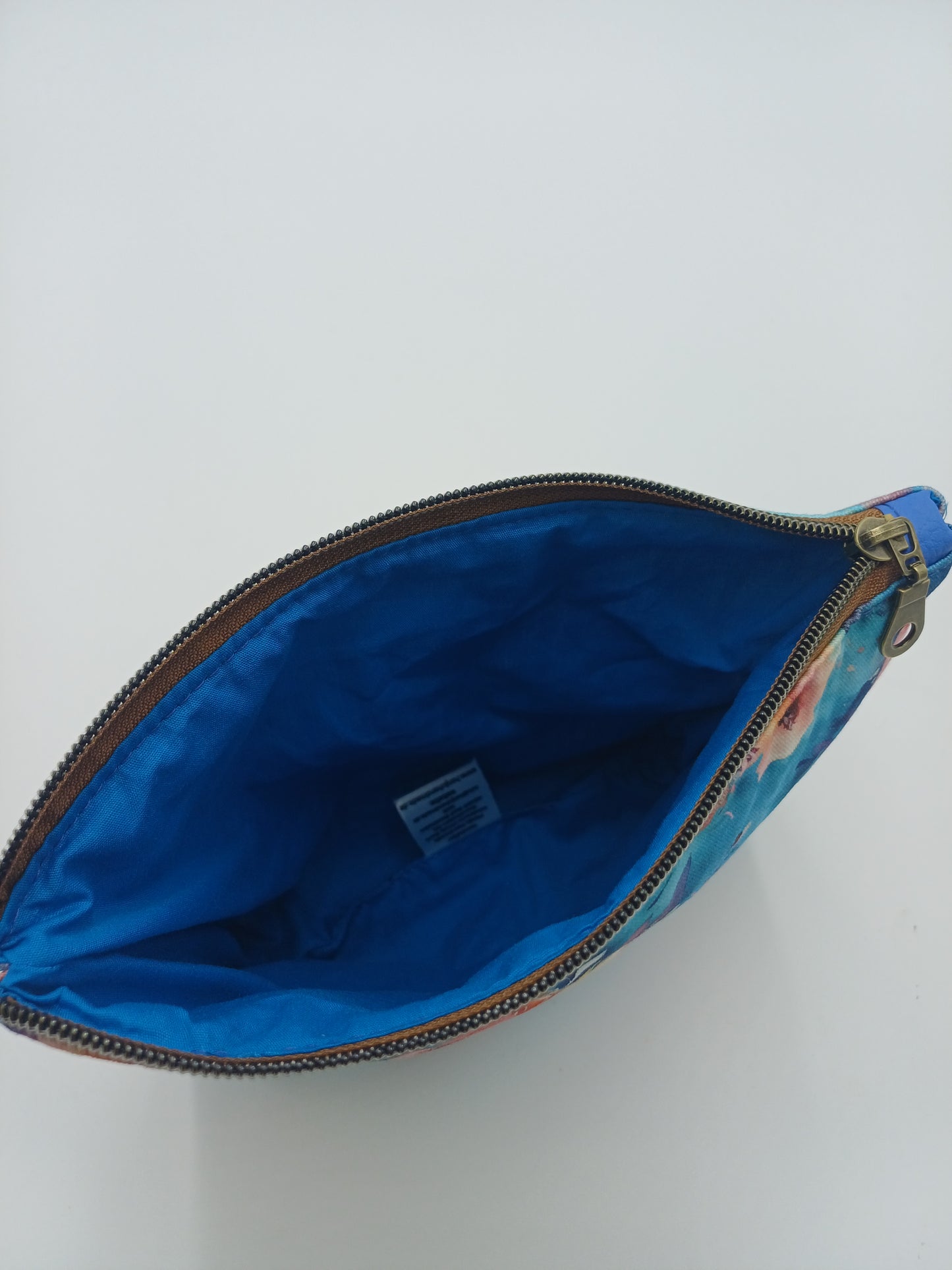 kleine Kosmetiktasche blue Flower