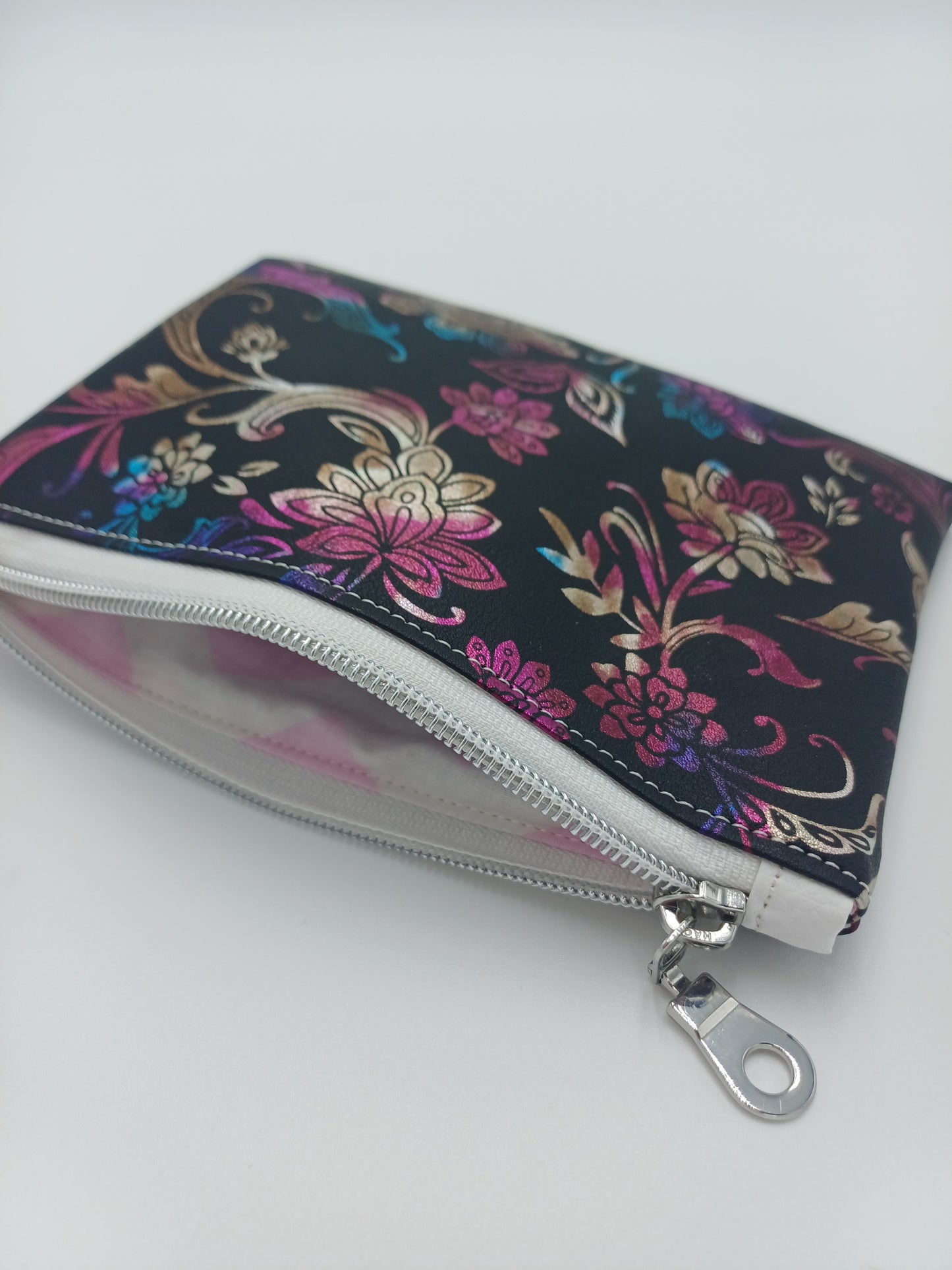 Zubehörtasche black Flower