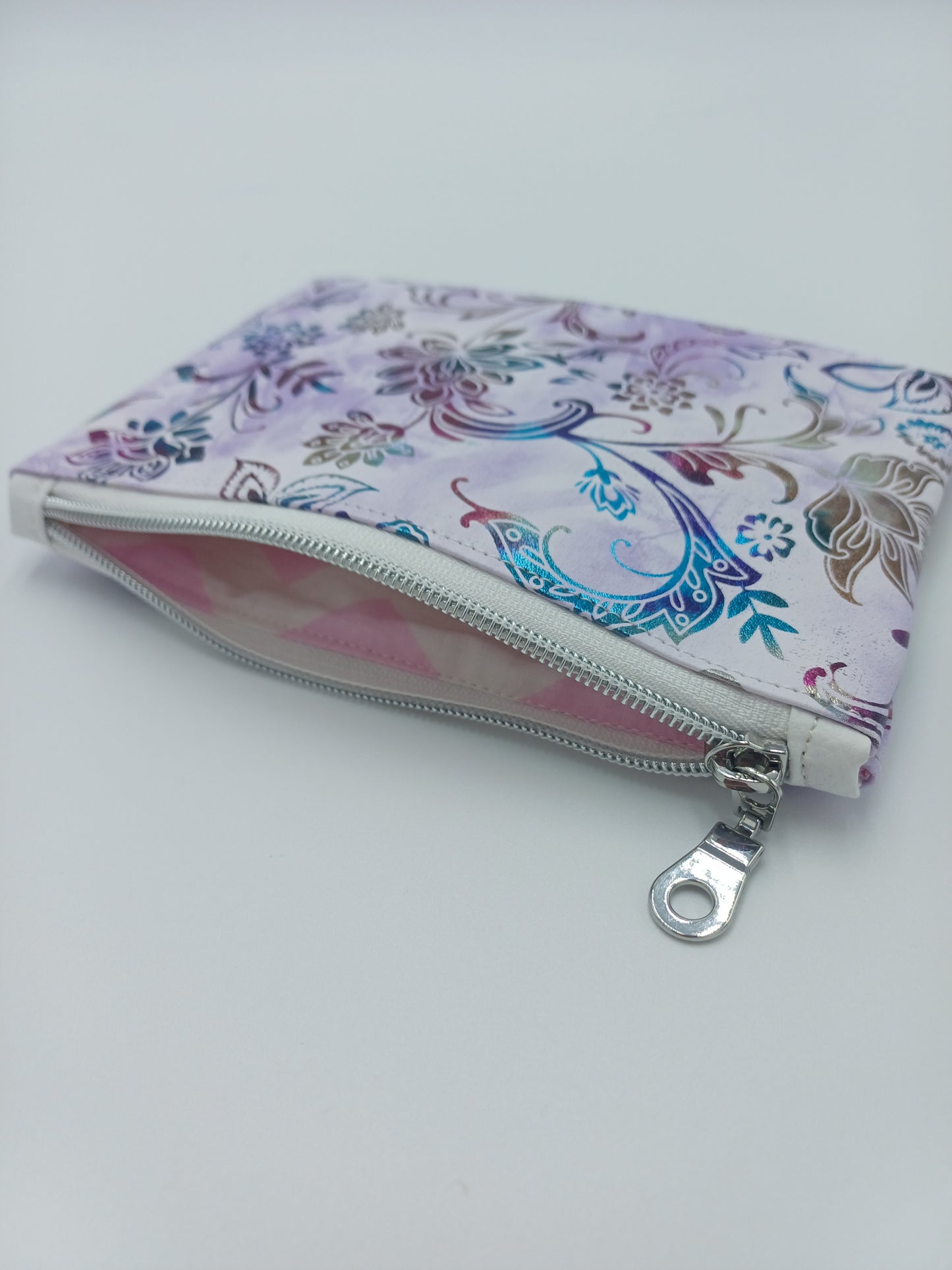 Zubehörtasche violett Flower