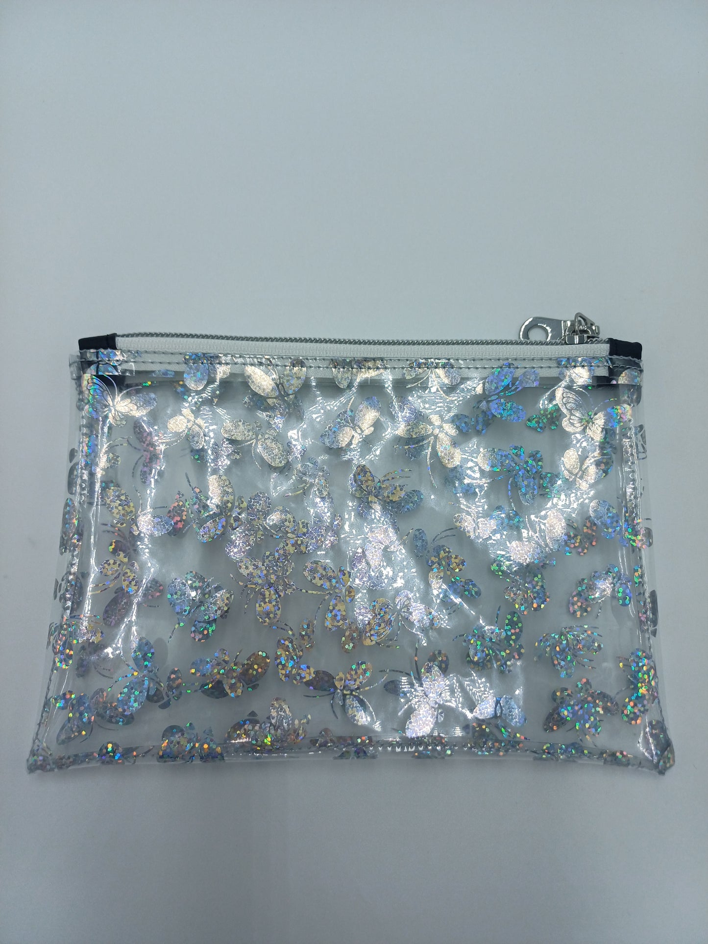 Zubehörtasche clear Schmetterling