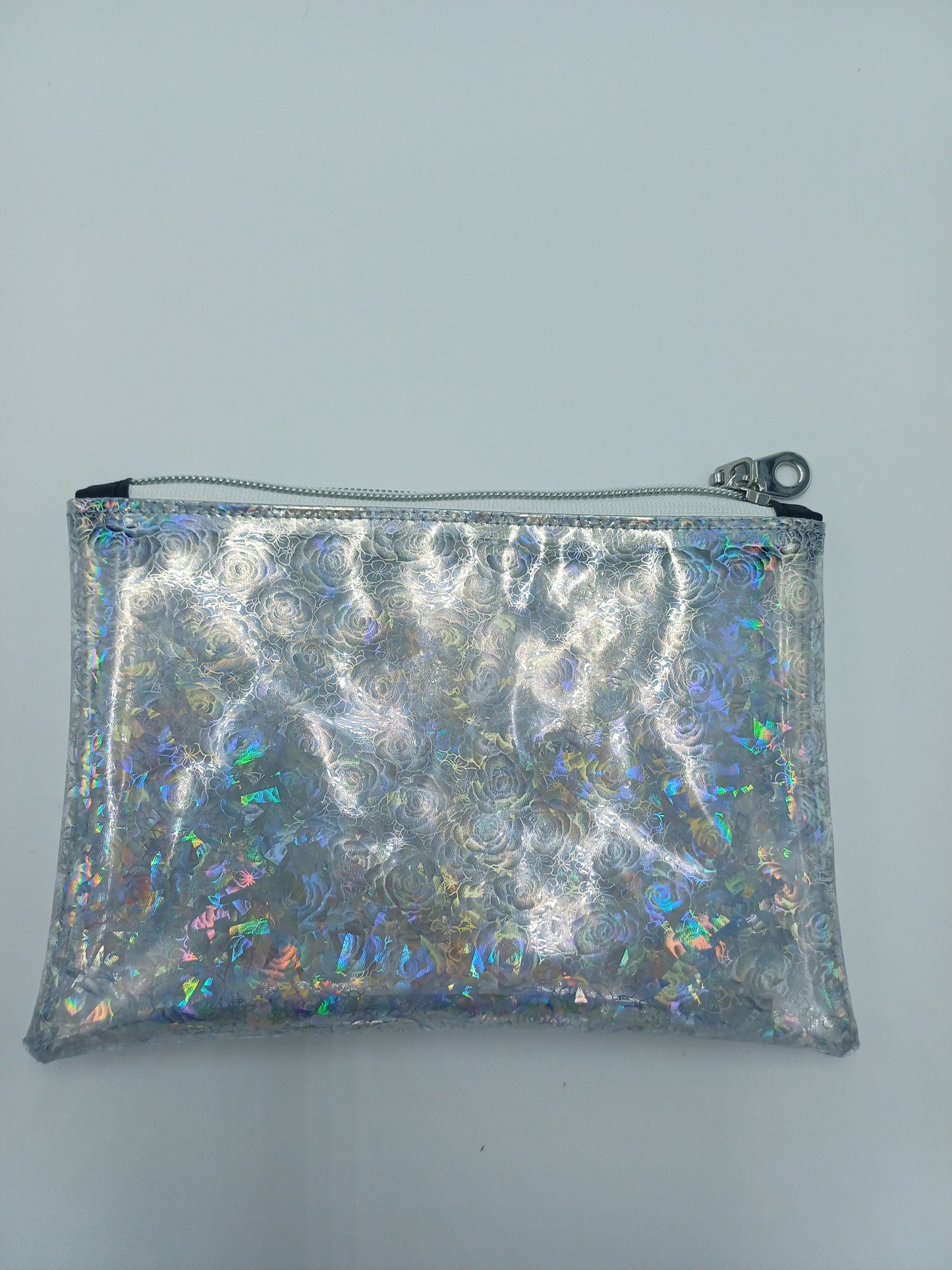 Zubehörtasche clear Rosen