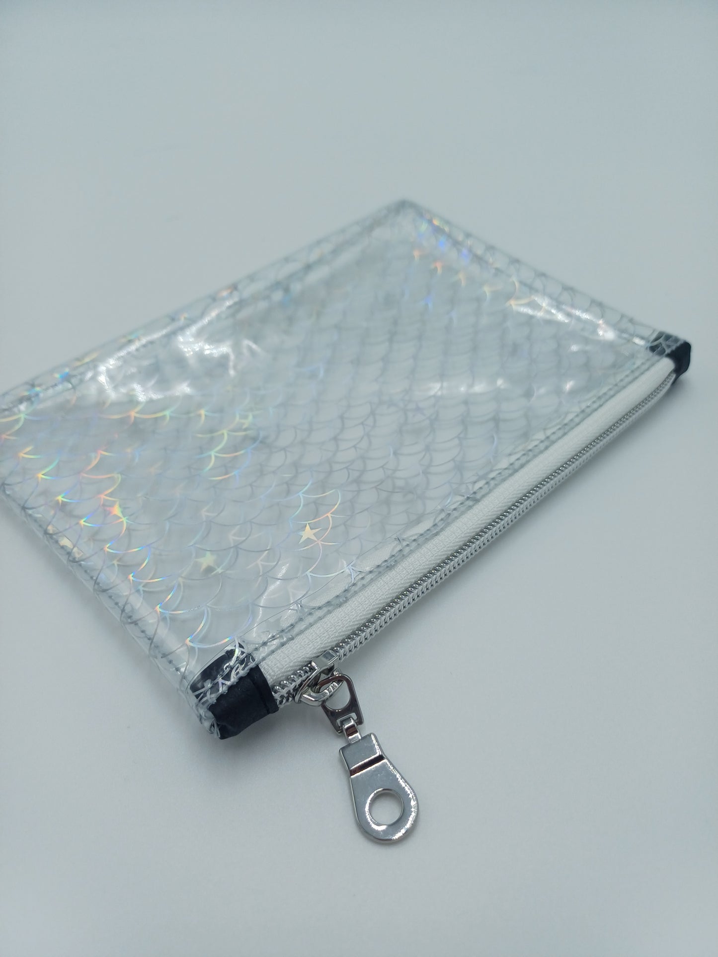 Zubehörtasche clear Wellen