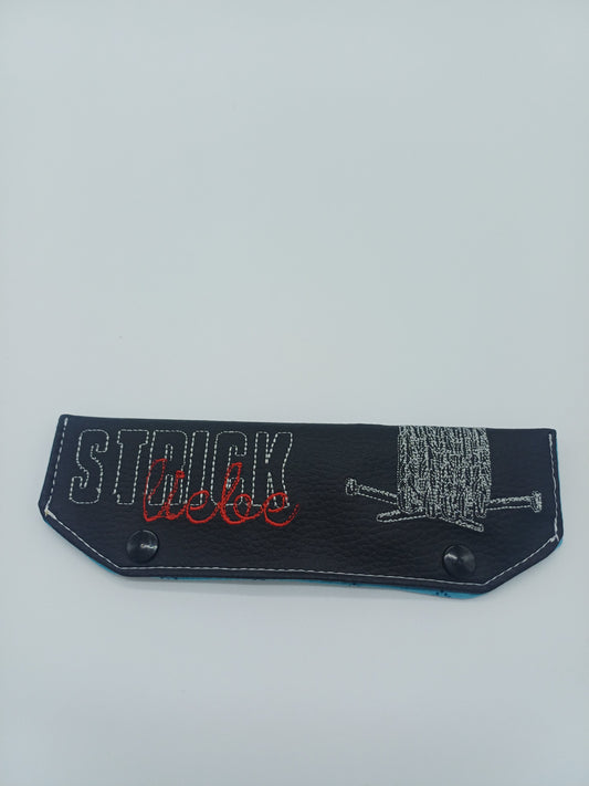 Needle Cozy 15cm schwarz-rot