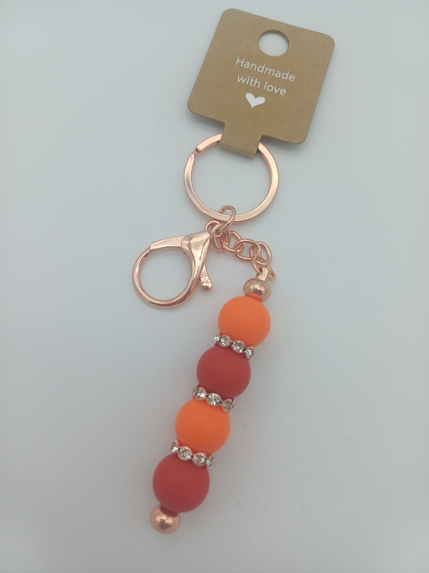 Schlüsselanhänger rose' Karabiner 2