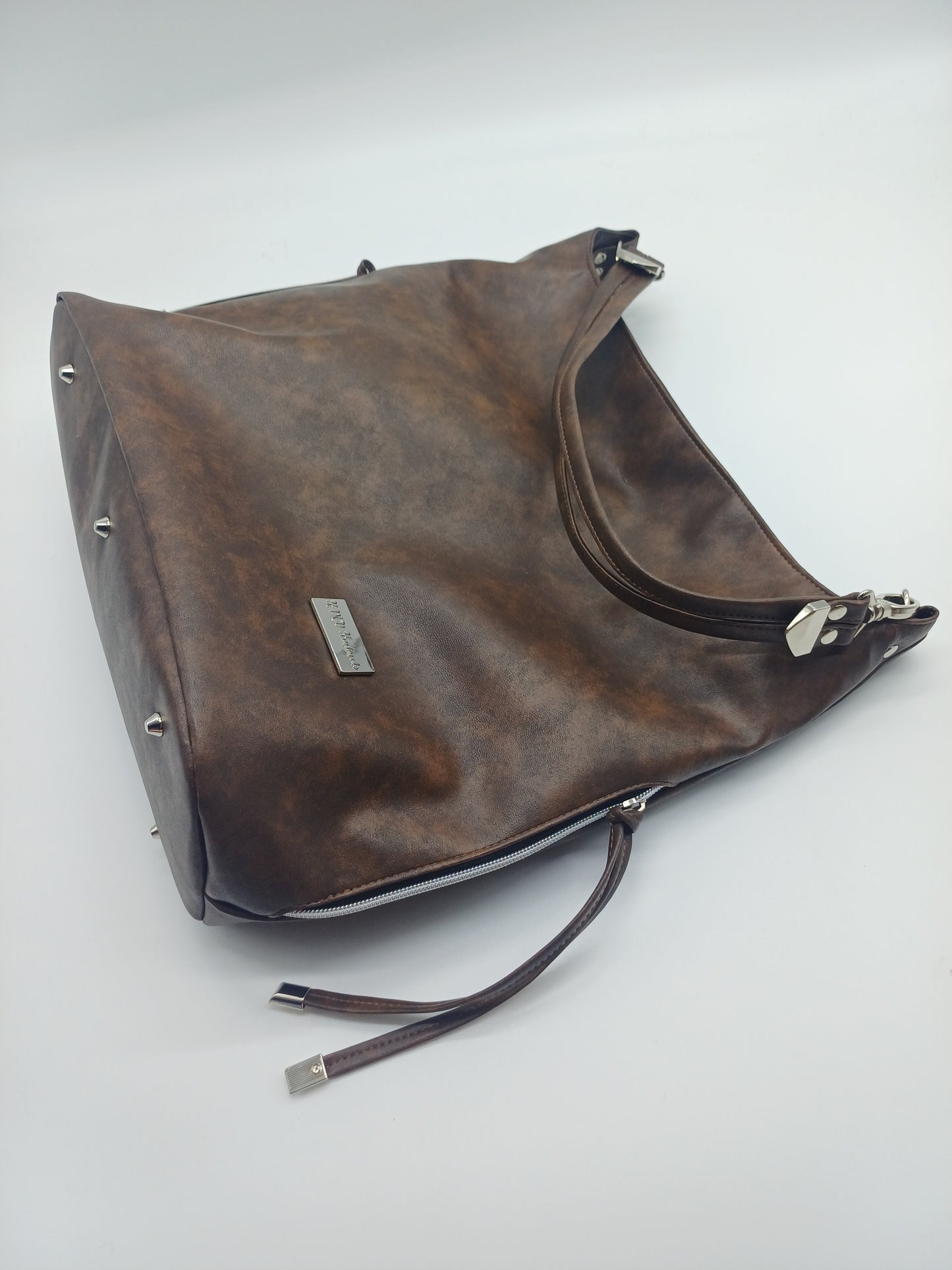 Simplistic Slouch Handbag Vintage braun