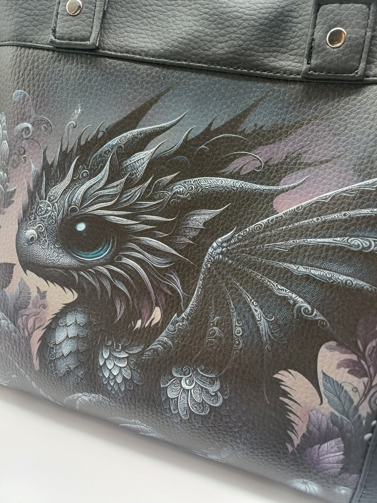 Handtasche Dragon Black