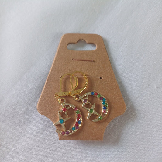 Maschenmarkierer Mond bunt