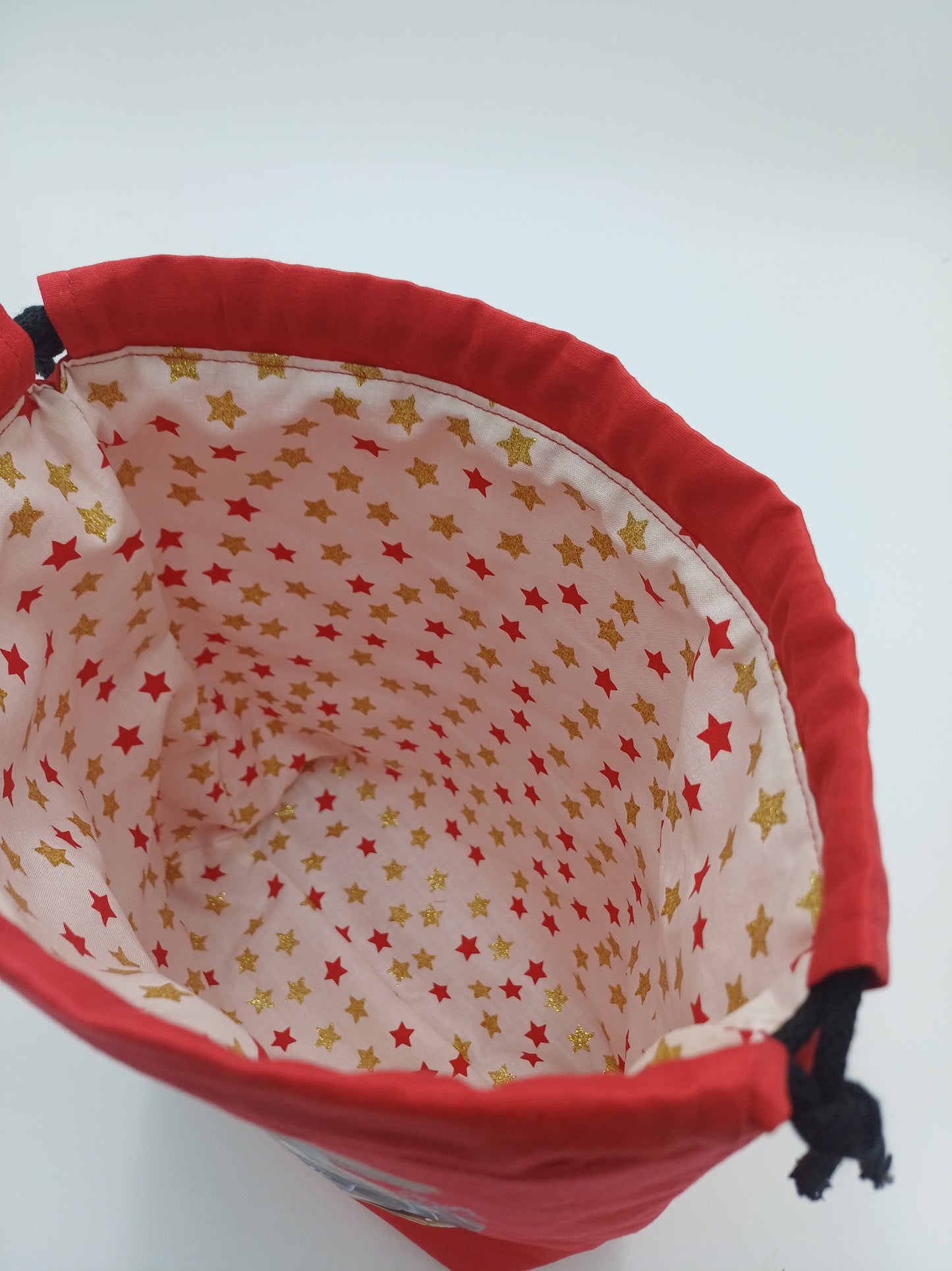 kleine Projectbag  mit Kordelzug und DTF-Druck