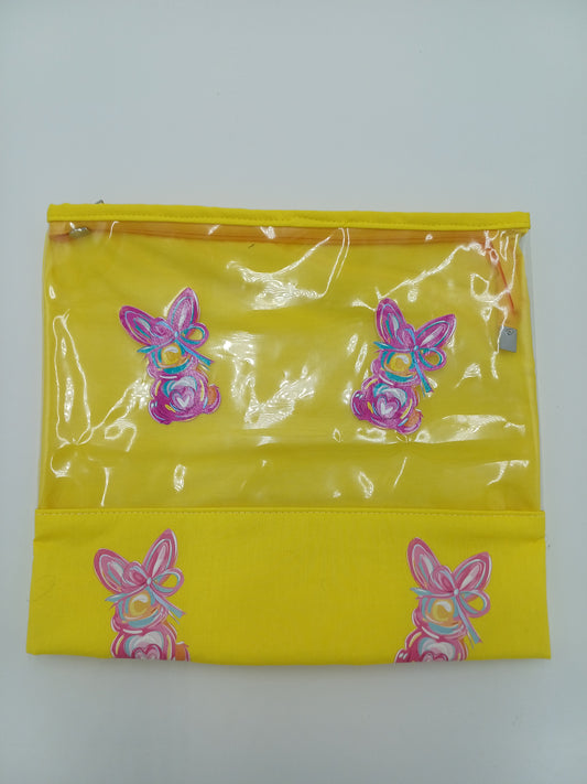 Clearbag Größe S mit Hase DTF-DRUCK