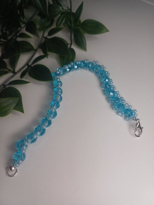 Perlenarmband "Icy Twist"