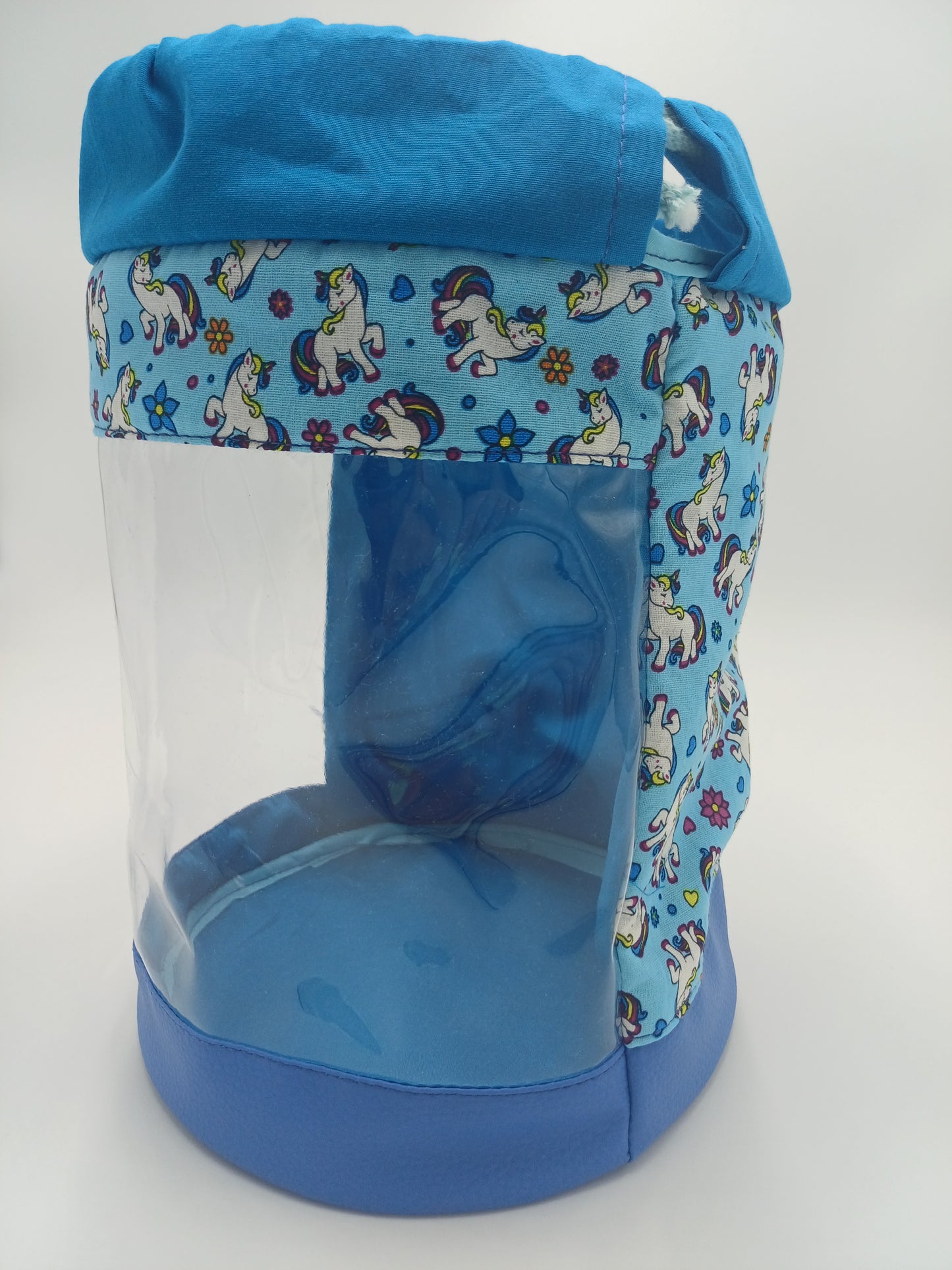 Clearbag runde Form Einhorn