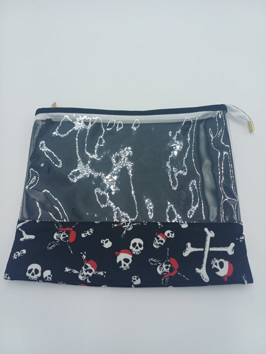 Clearbag Größe S skull