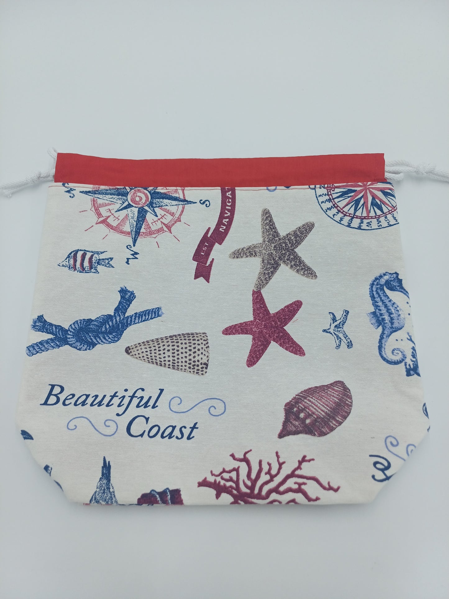 kleine Projectbag "Maritim" mit Kordelzug