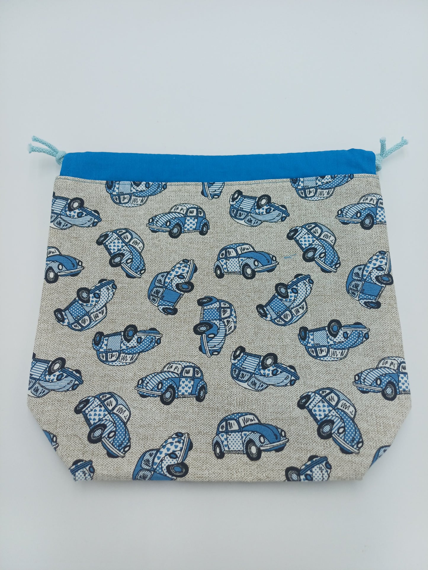 kleine Projectbag "Auto" mit Kordelzug