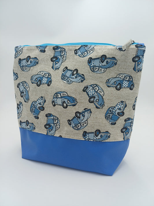 Kosmetiktasche Auto Canvas