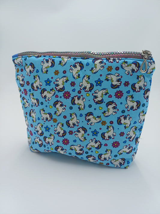 kleine Kosmetiktasche Einhorn