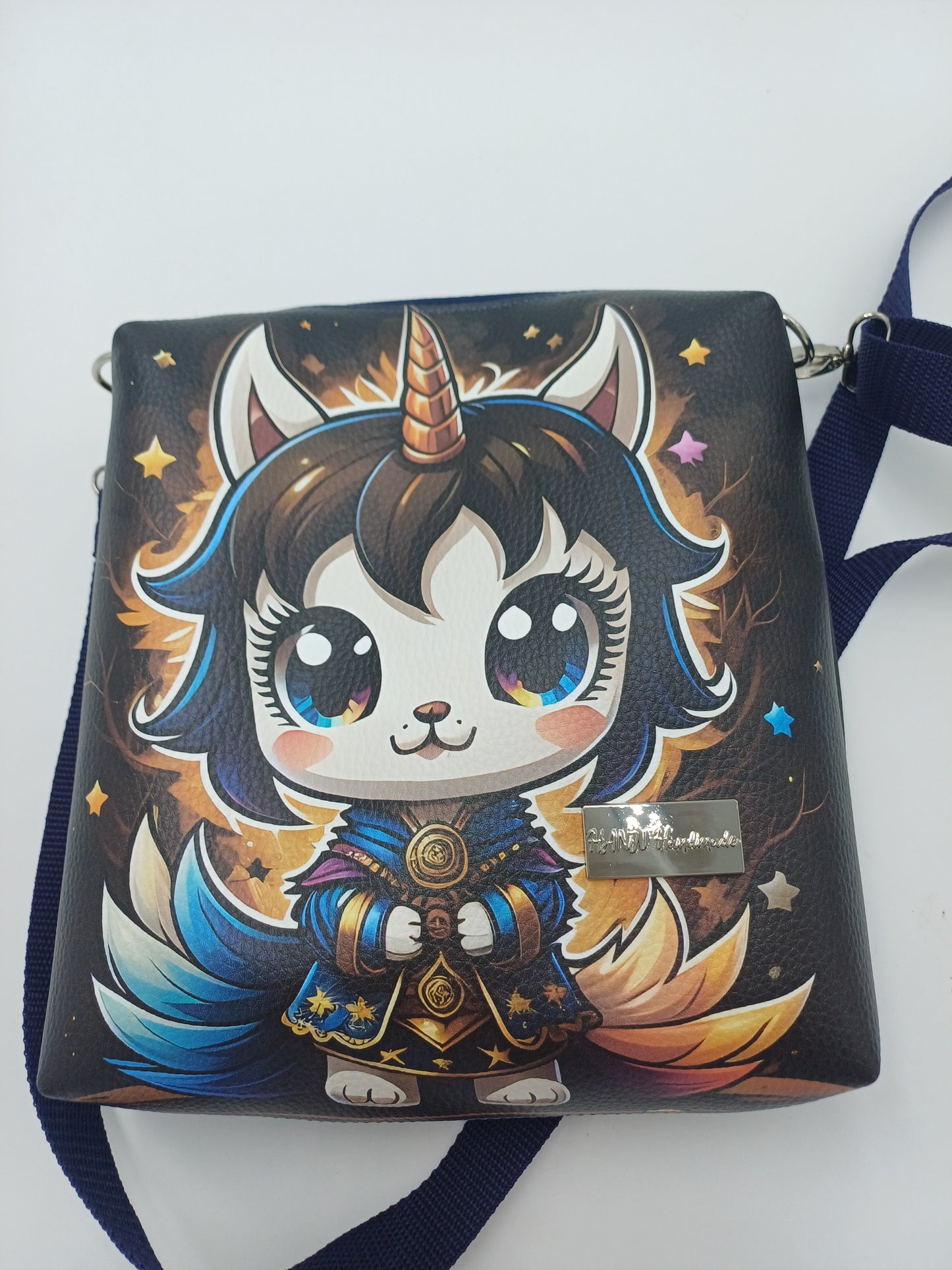 Kleine Umhängetasche Boxybag mystic Unicorn