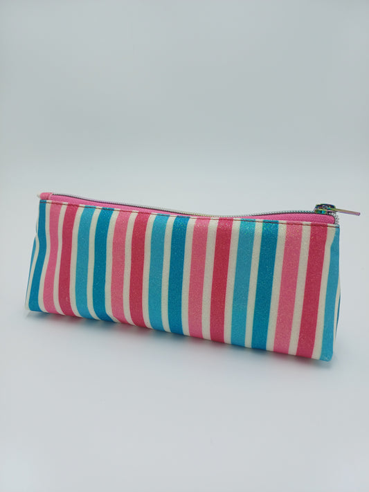 Federtasche Glitzerstreifen