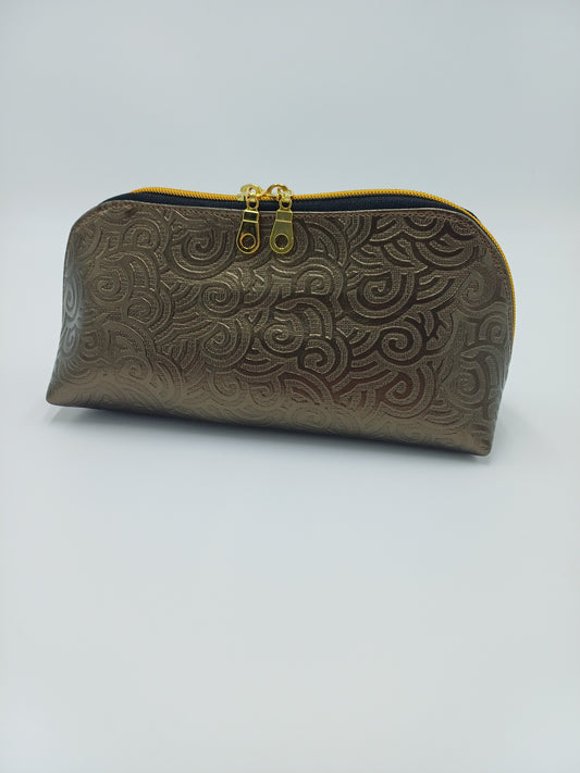 Federtasche Logi golden