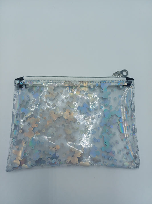 Zubehörtasche clear Mauskopf