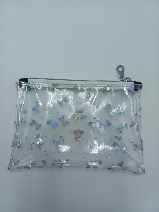 Zubehörtasche clear Schleife