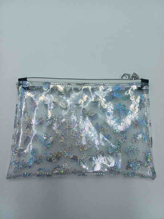 Zubehörtasche clear Schmetterling