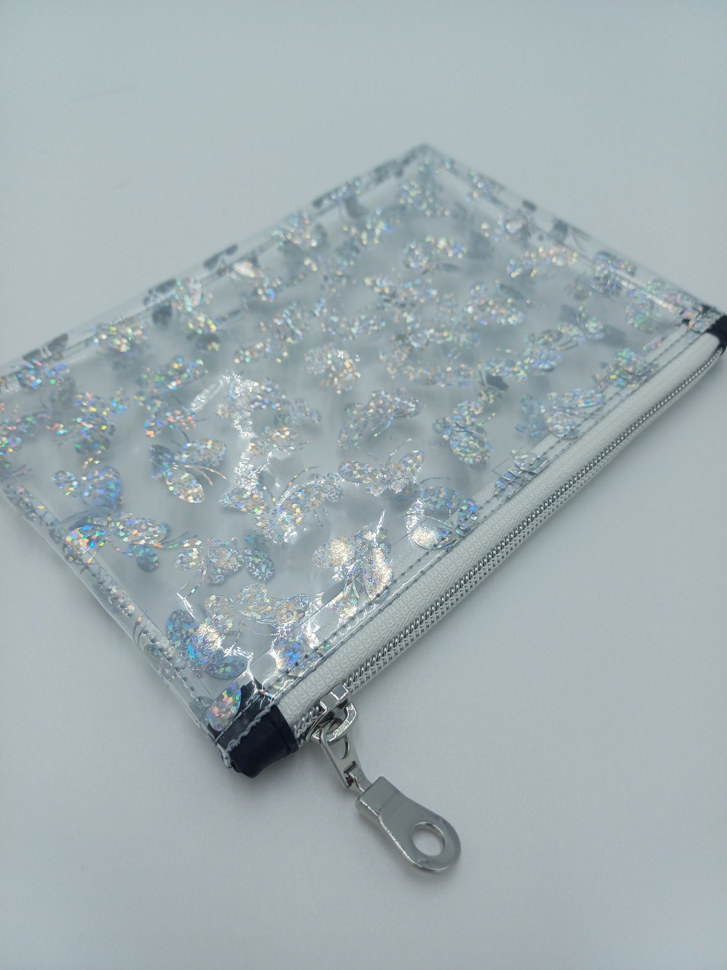 Zubehörtasche clear Schmetterling