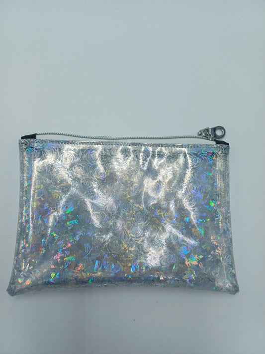 Zubehörtasche clear Rosen