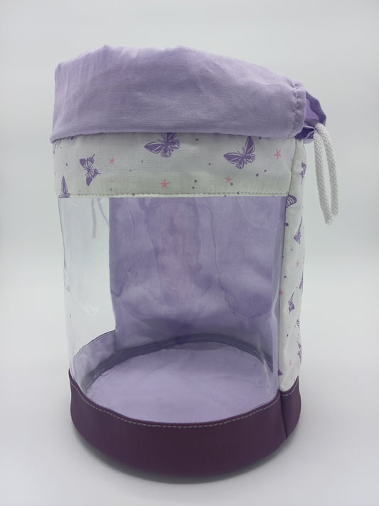 Clearbag runde Form Butterfly
