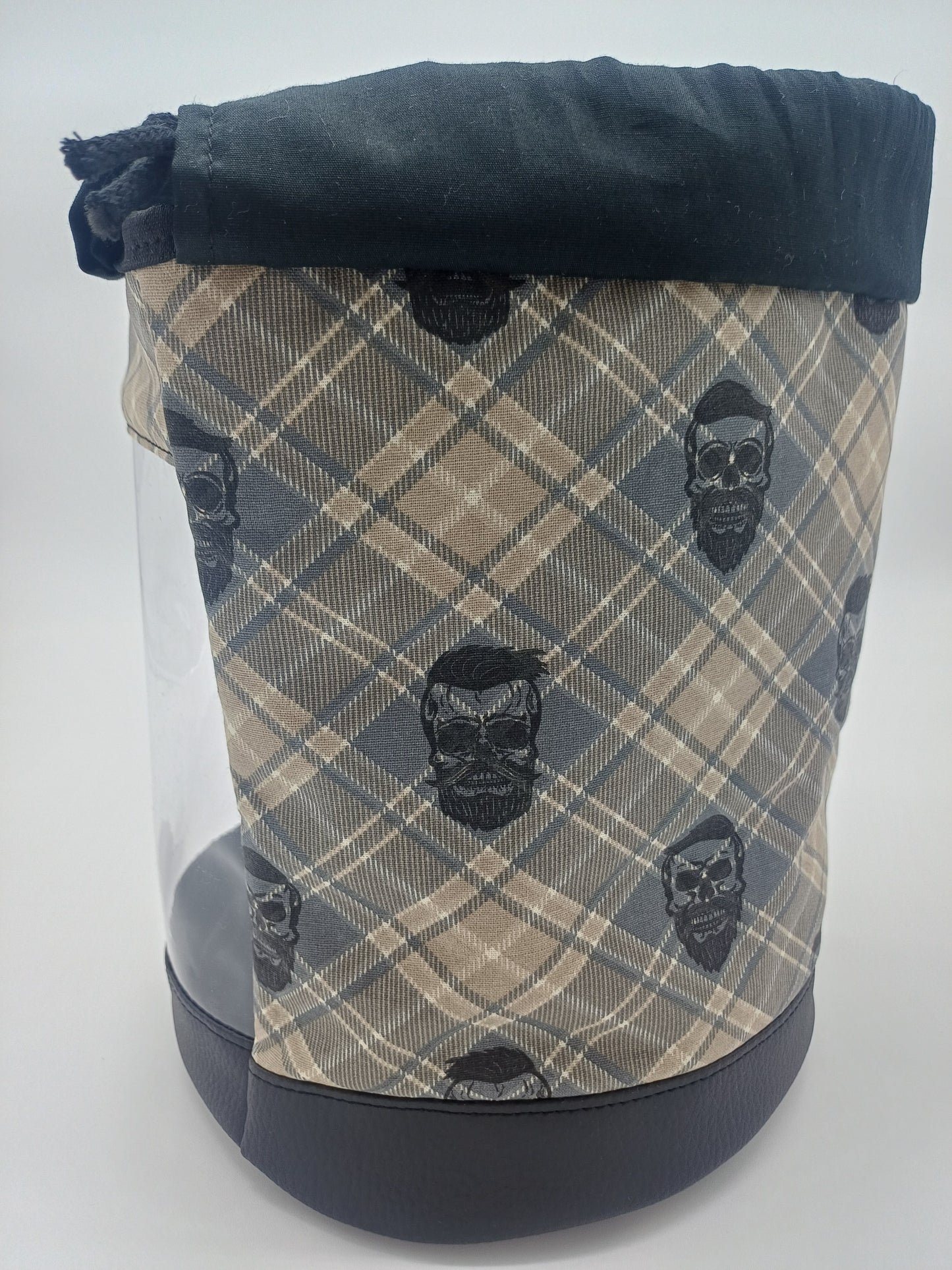 Clearbag runde Form Skull man