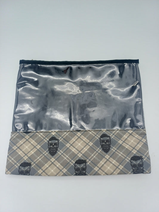 Clearbag Größe S Skull man