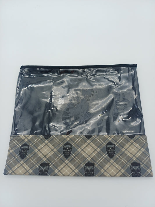 Clearbag Größe M Skull man