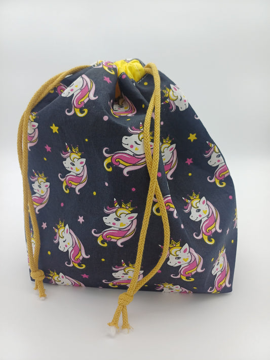 kleine Projectbag Einhorn