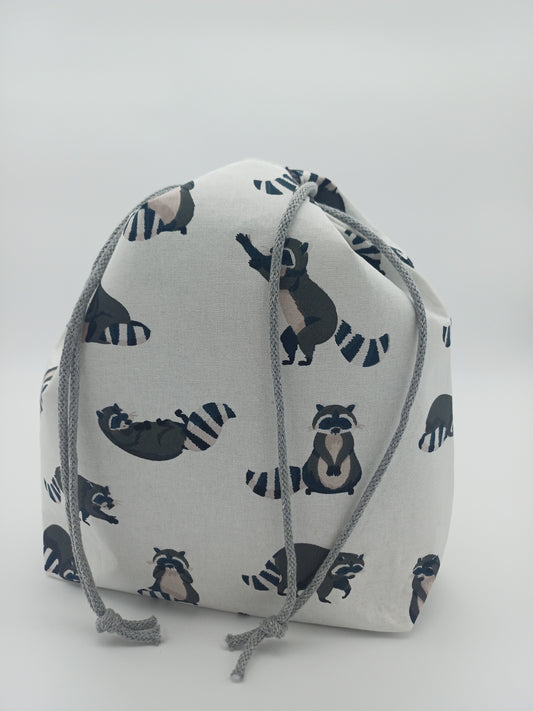 kleine Projectbag Waschbär