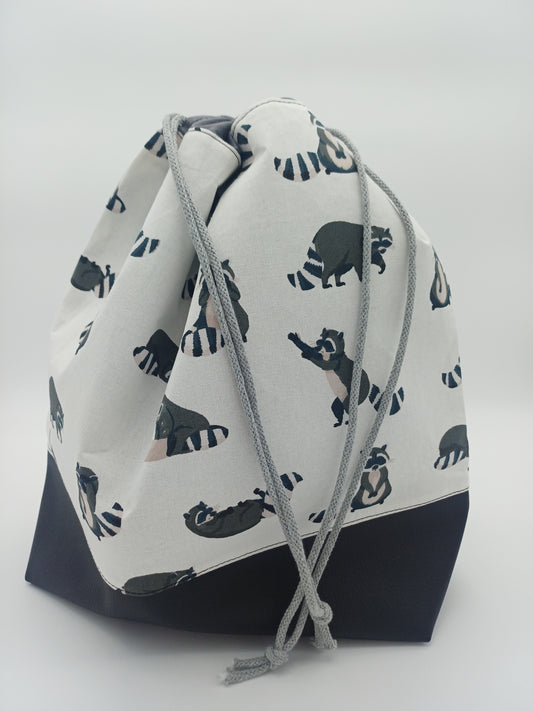große Projectbag Waschbär