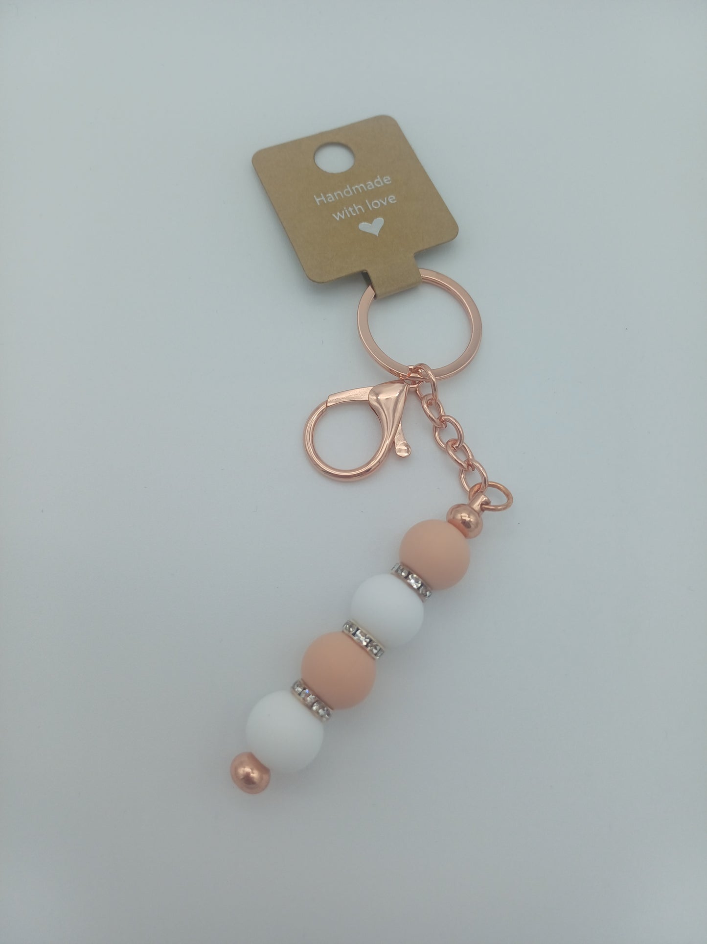 Schlüsselanhänger rose' Karabiner 4