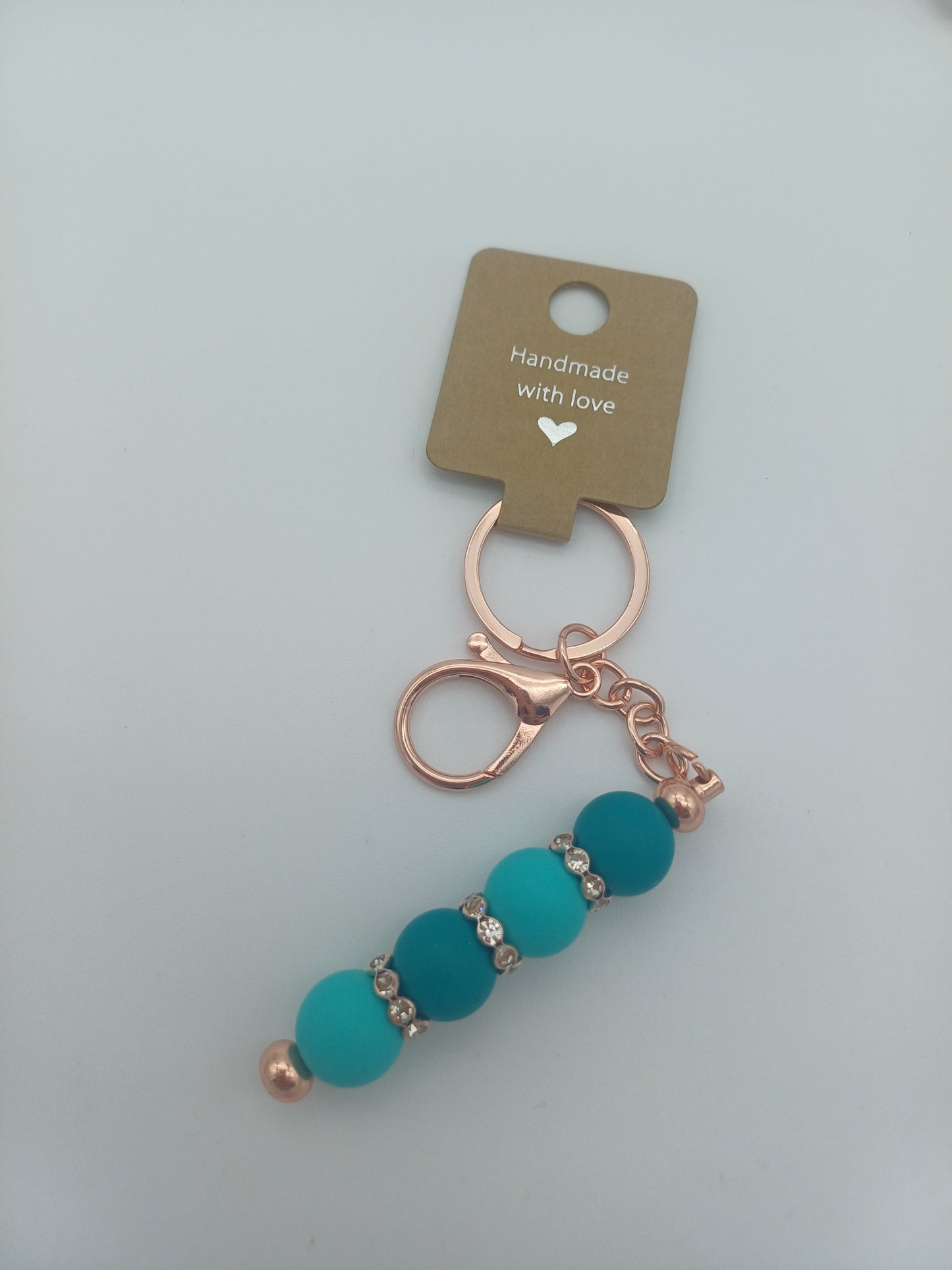 Schlüsselanhänger rose' Karabiner 3