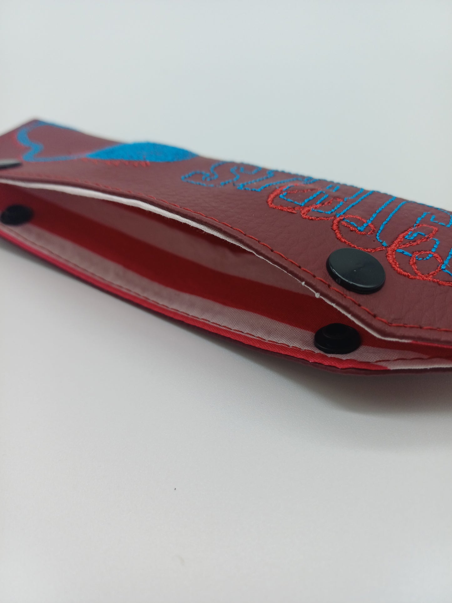 Needle Cozy 15cm rot-blau
