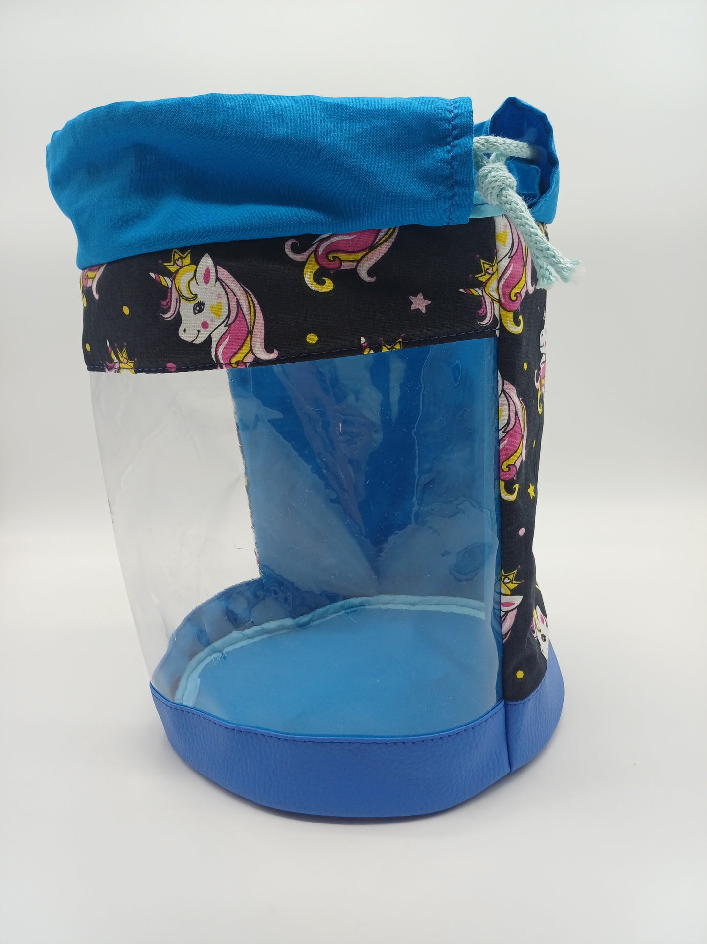 Clearbag runde Form Einhorn