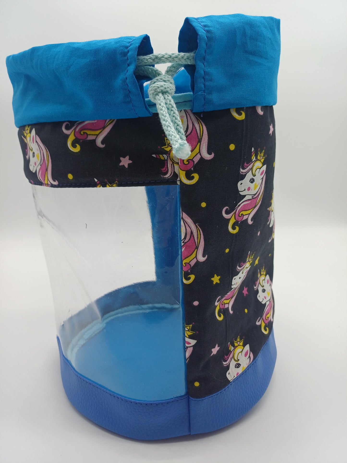 Clearbag runde Form Einhorn