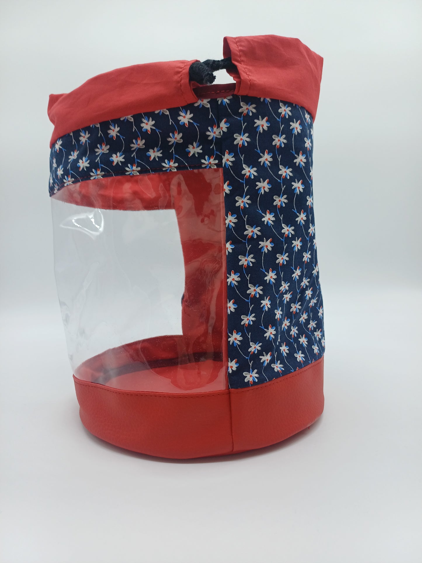Clearbag runde Form blue