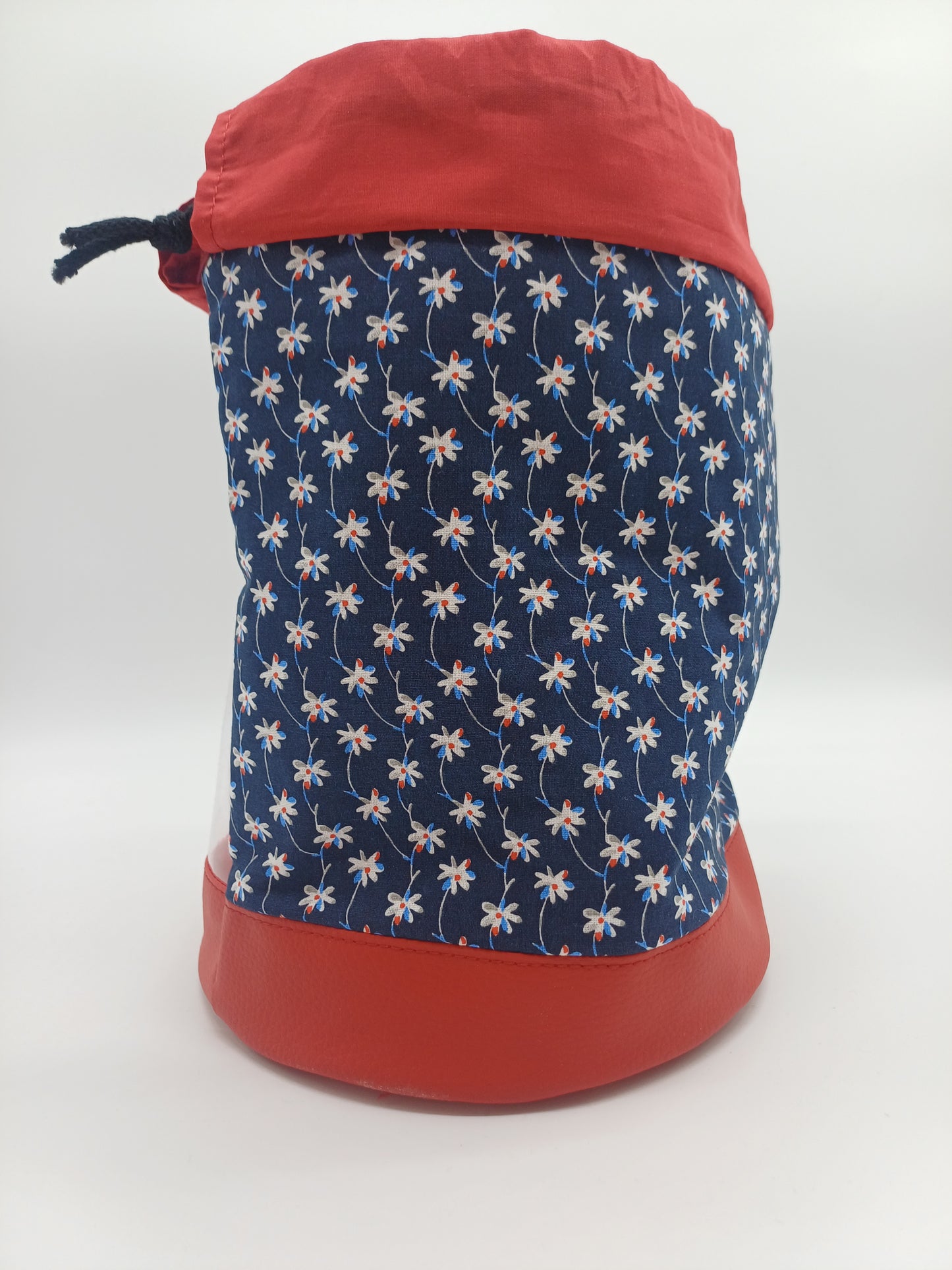 Clearbag runde Form blue