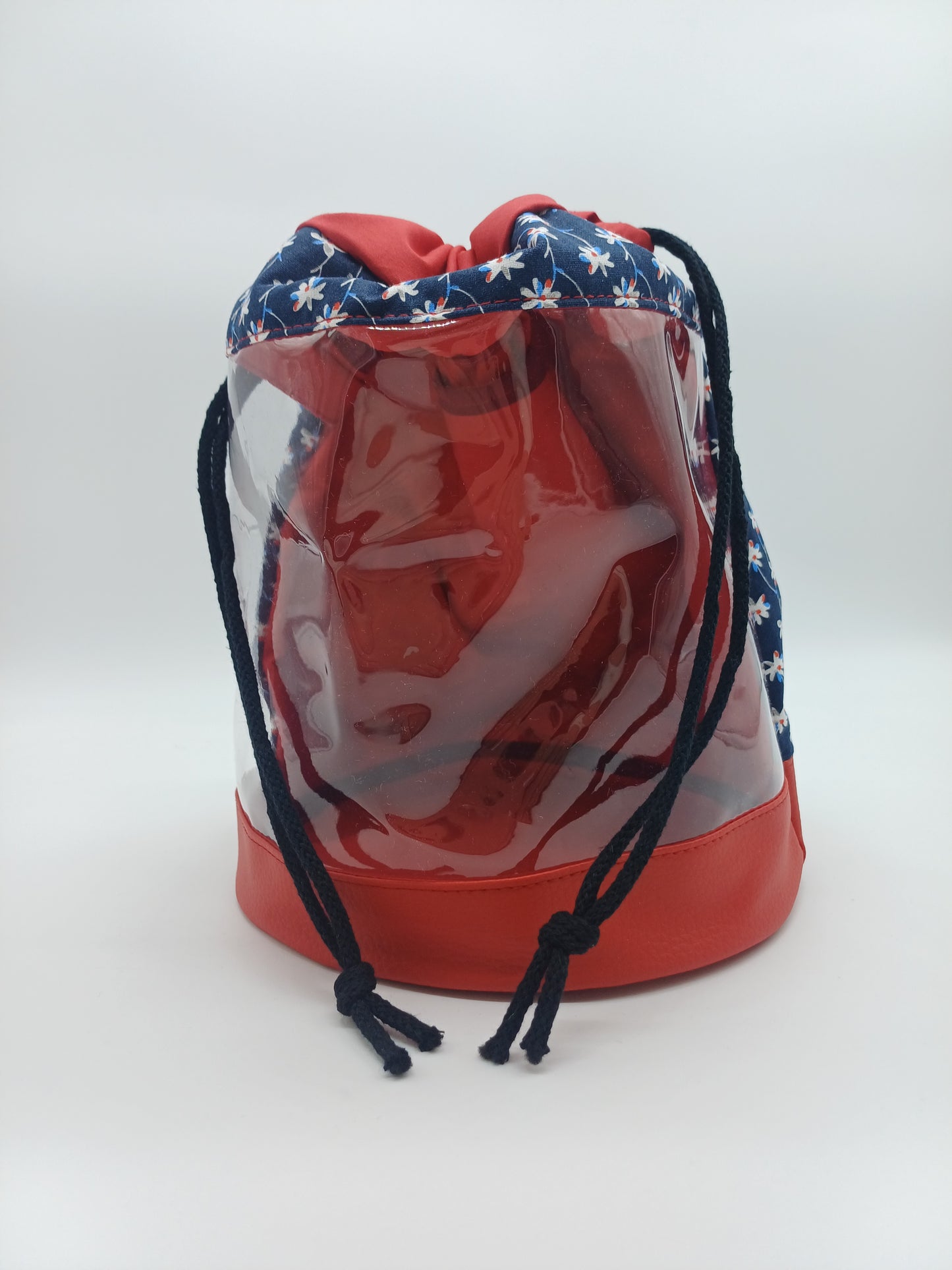 Clearbag runde Form blue