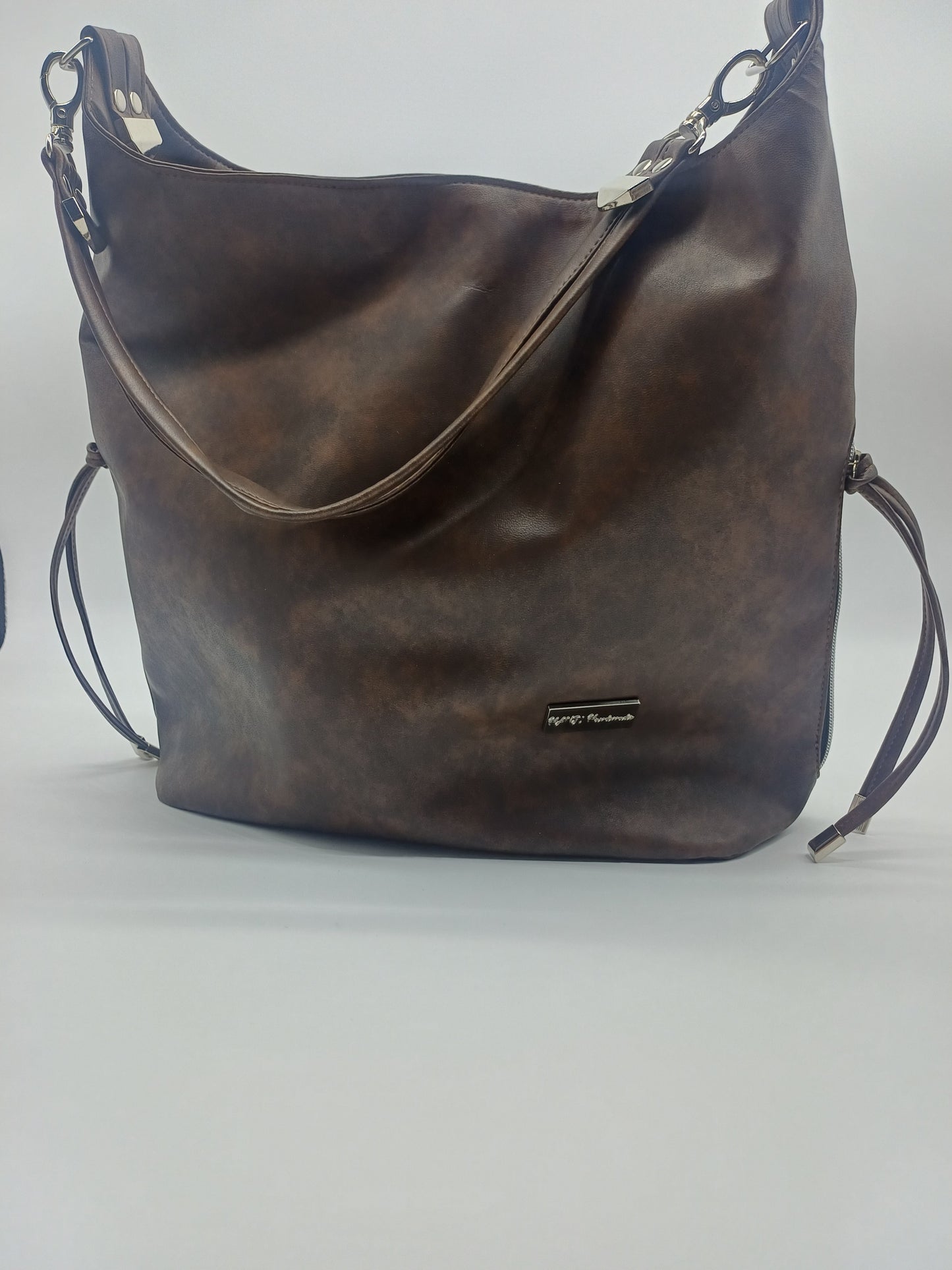 Simplistic Slouch Handbag Vintage braun