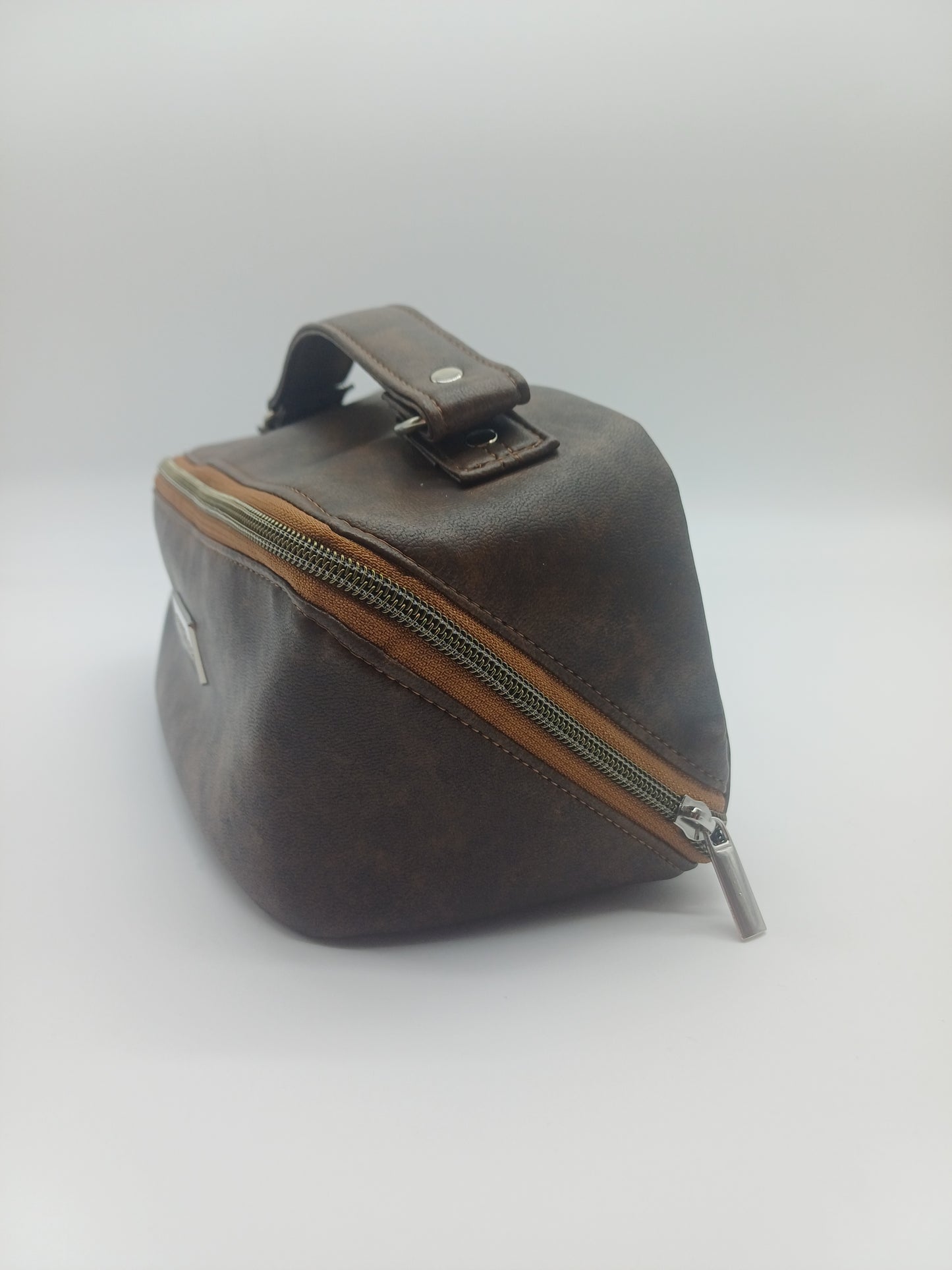 Open wide Bag Vintage braun