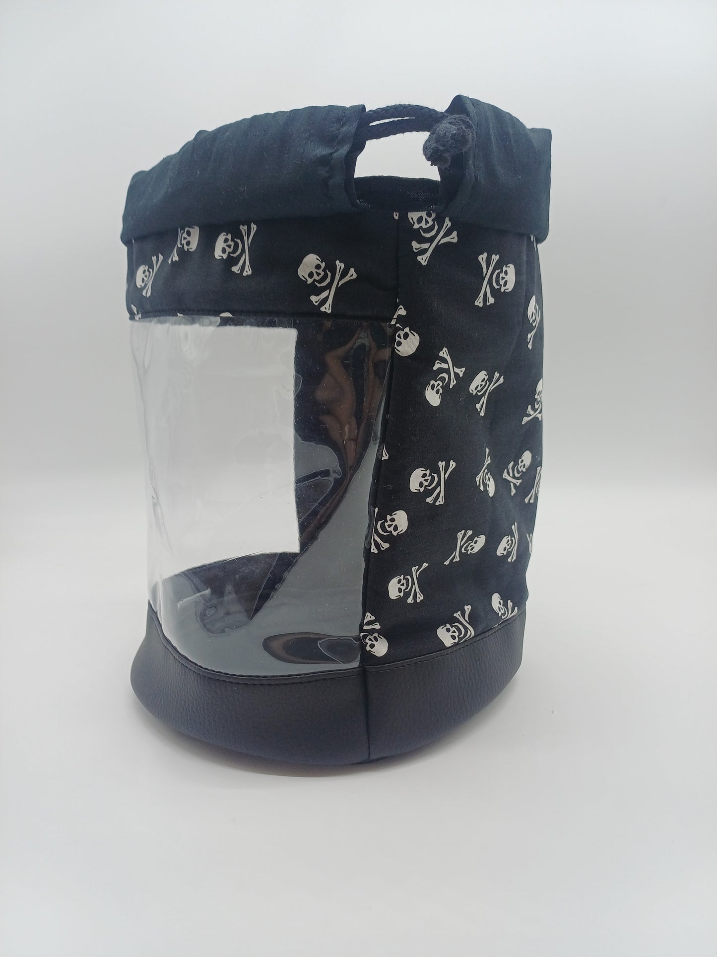 Clearbag runde Form Skull