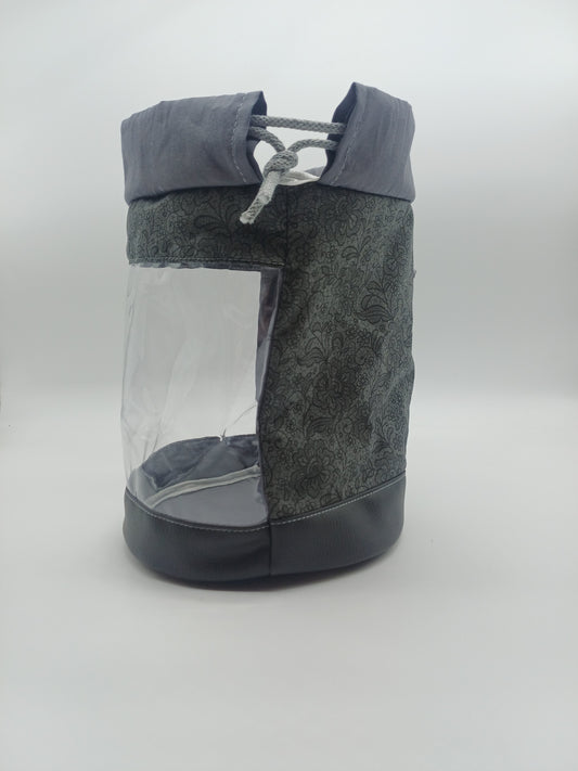 Clearbag runde Form grey